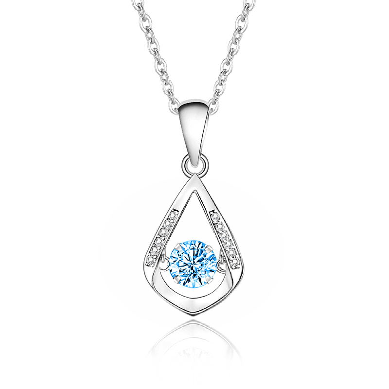 FDTD-005 (Zircon Sea Blue diamond white gold)