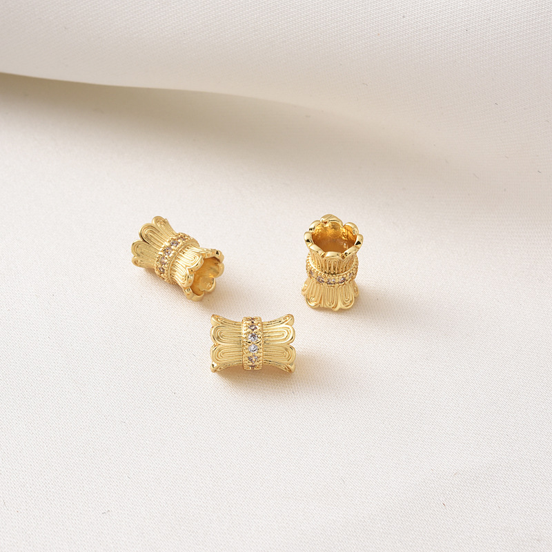 6:D gold diameter 8MM length 11MM aperture 4MM