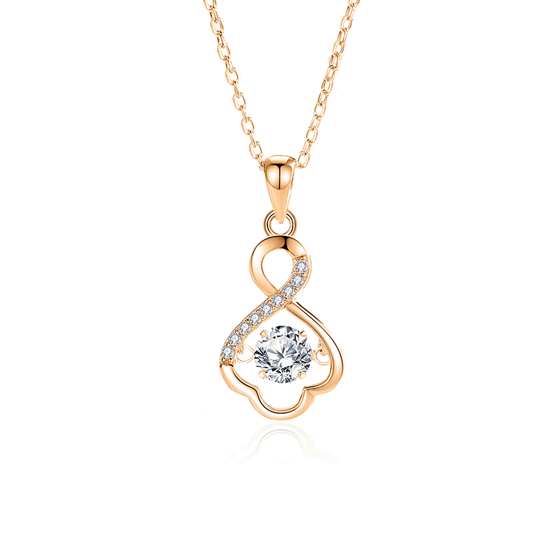 FDTD-031- Mosan White diamond rose gold