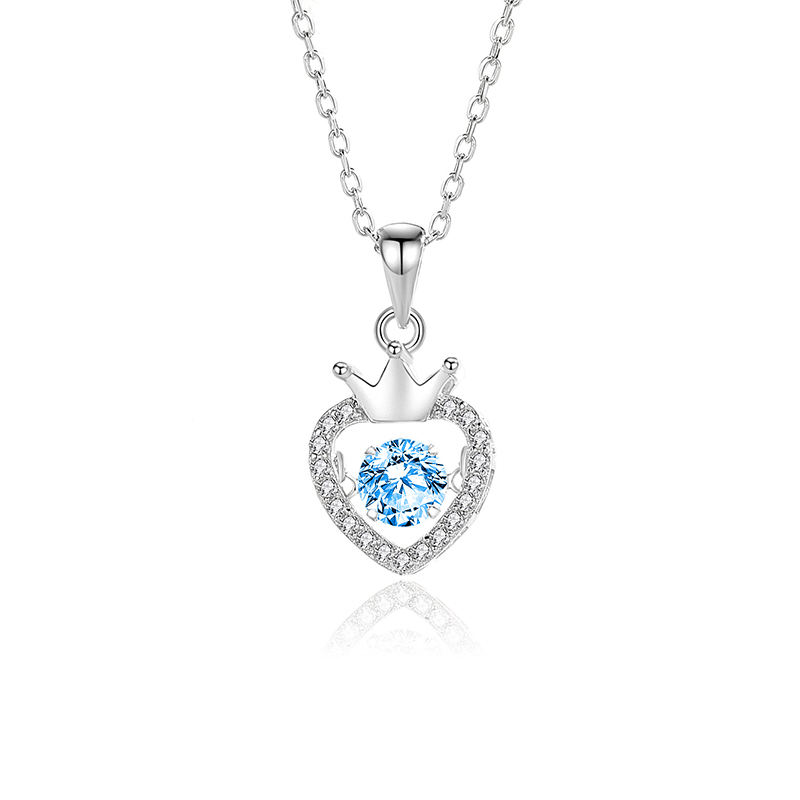 3:FDTD-034- Zircon Blue diamond white gold