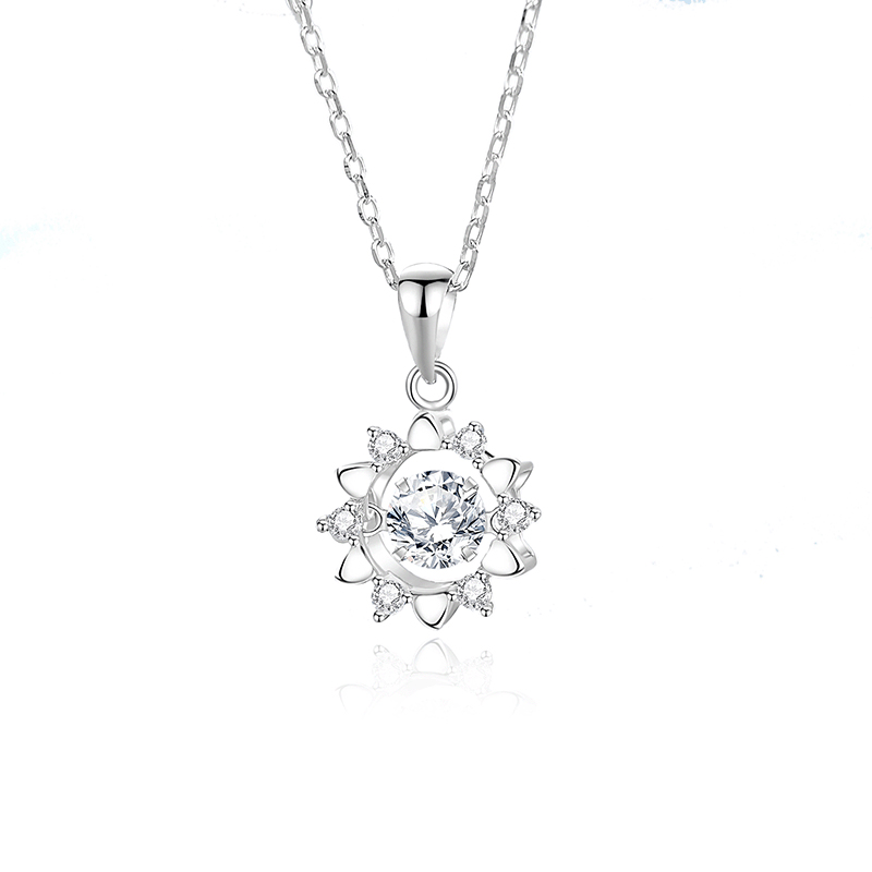 Fdtd-026-zircon white diamond white gold