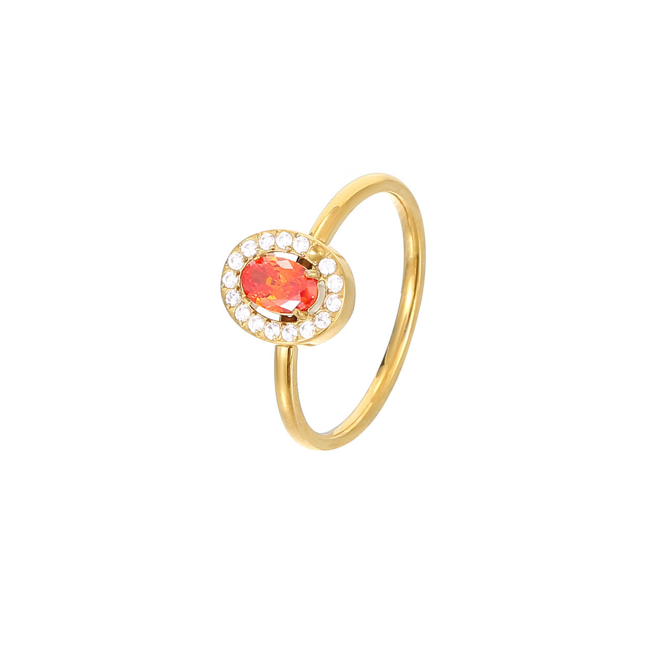 3:Gold - red zircon