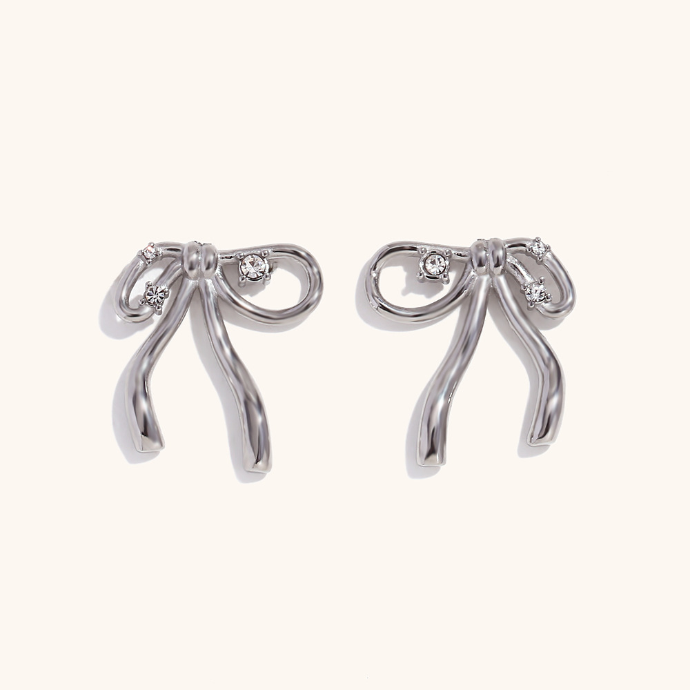 Earrings - Steel Color