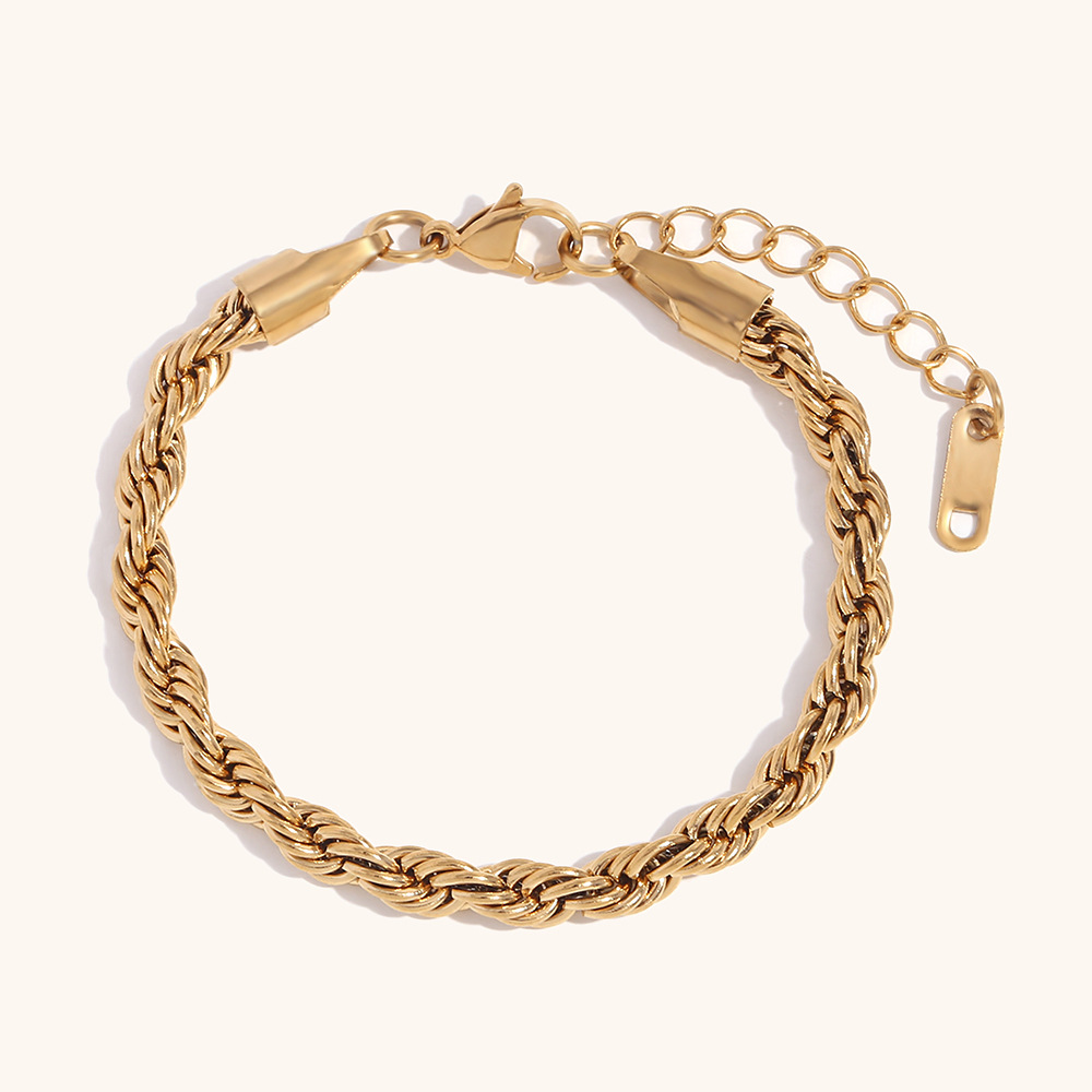 6:5mm twist chain bracelet