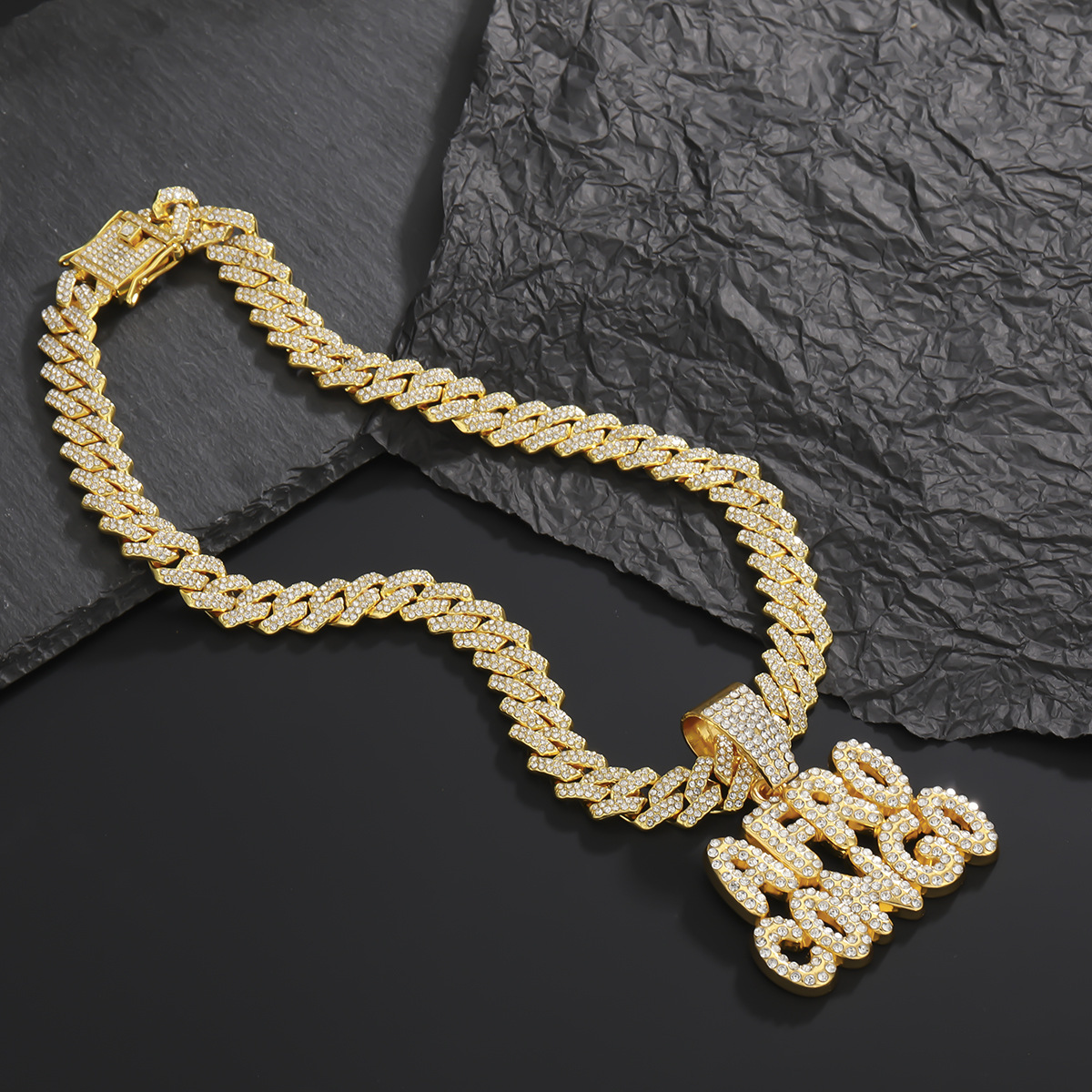 3:Single pendant   Cuban chain