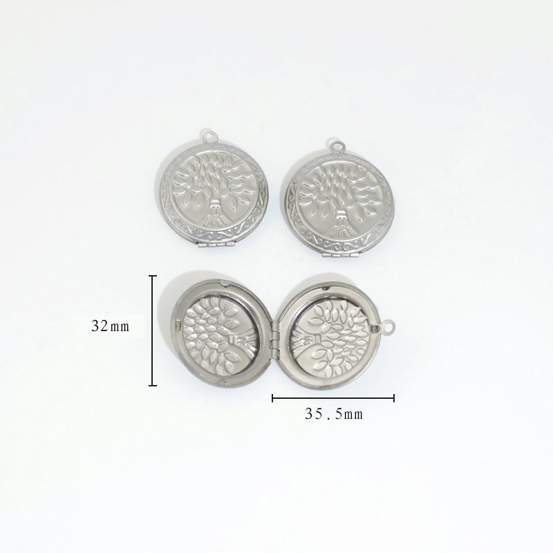 5:Round tree of life phase box size 32*32mm