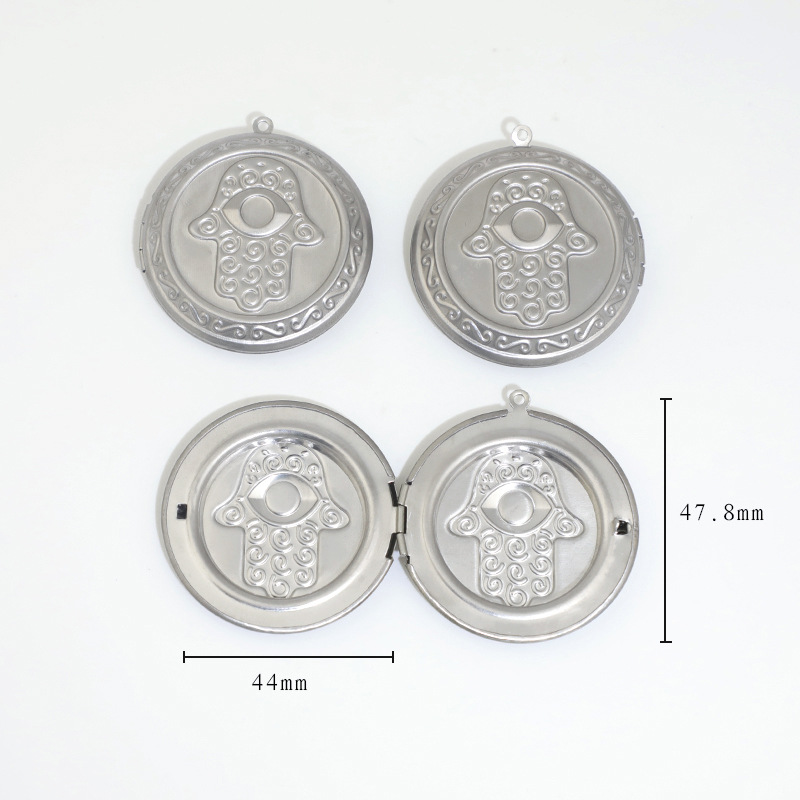 22:Round Fatima Hand B pattern case 44*48mm