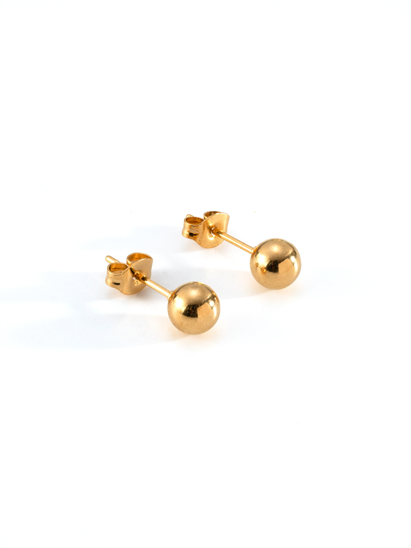 8:Round stud golden