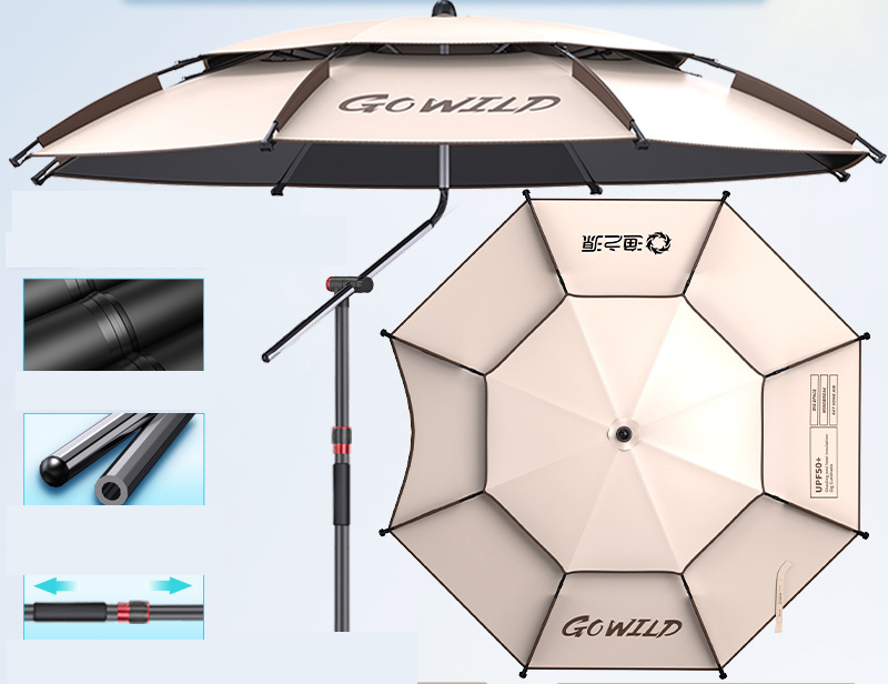 2.0m with Integrated telescopic rod