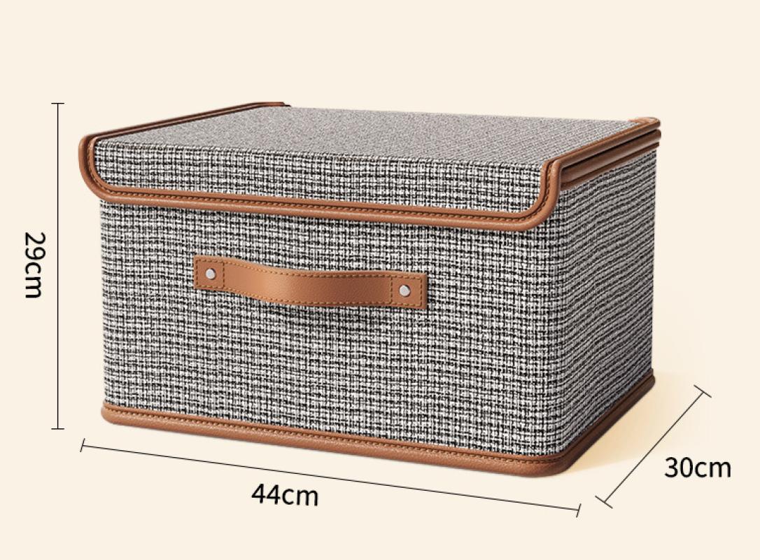 Small Xiangfeng one-piece cover storage box size 44*30*29cm