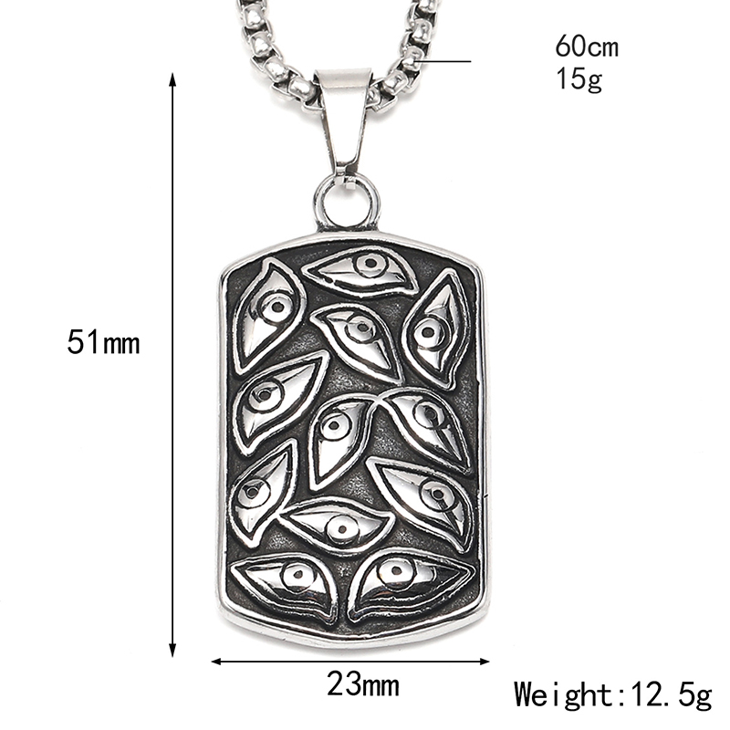 Steel pendant