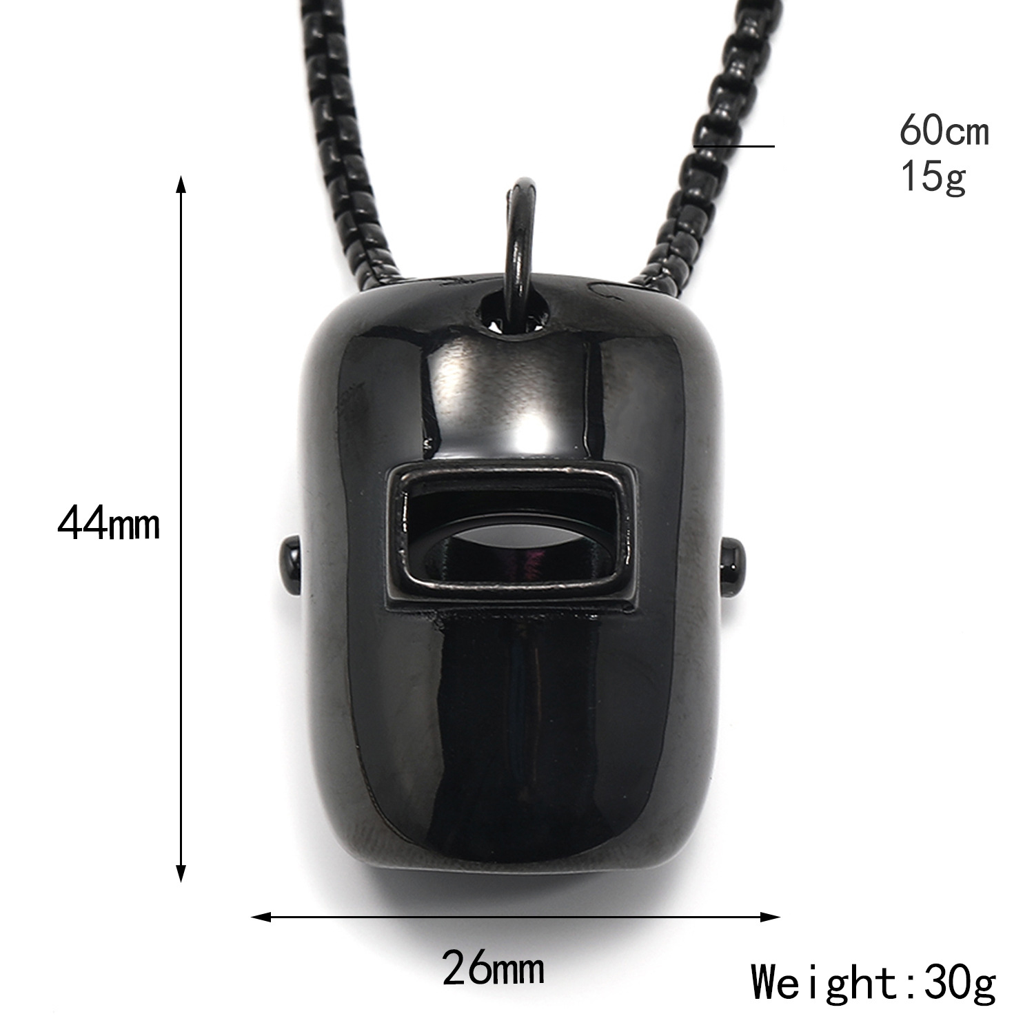 1:black pendant