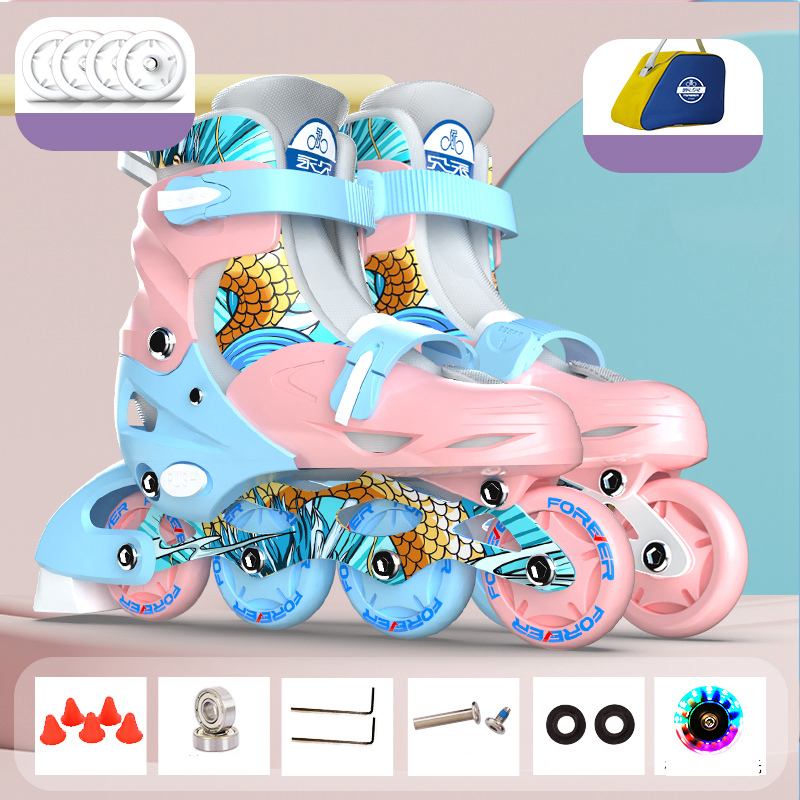 Pink -Fancy wheel-Storage bag