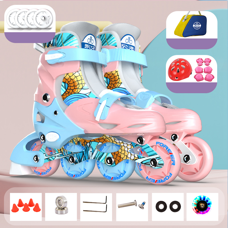 Pink -Fancy wheel-Storage bag- Protective Gear