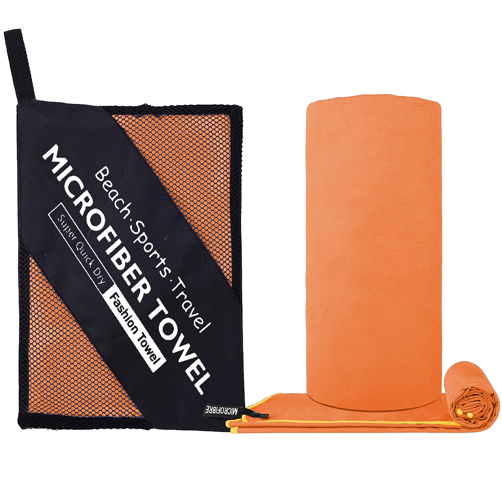 Orange ( zippered bag )