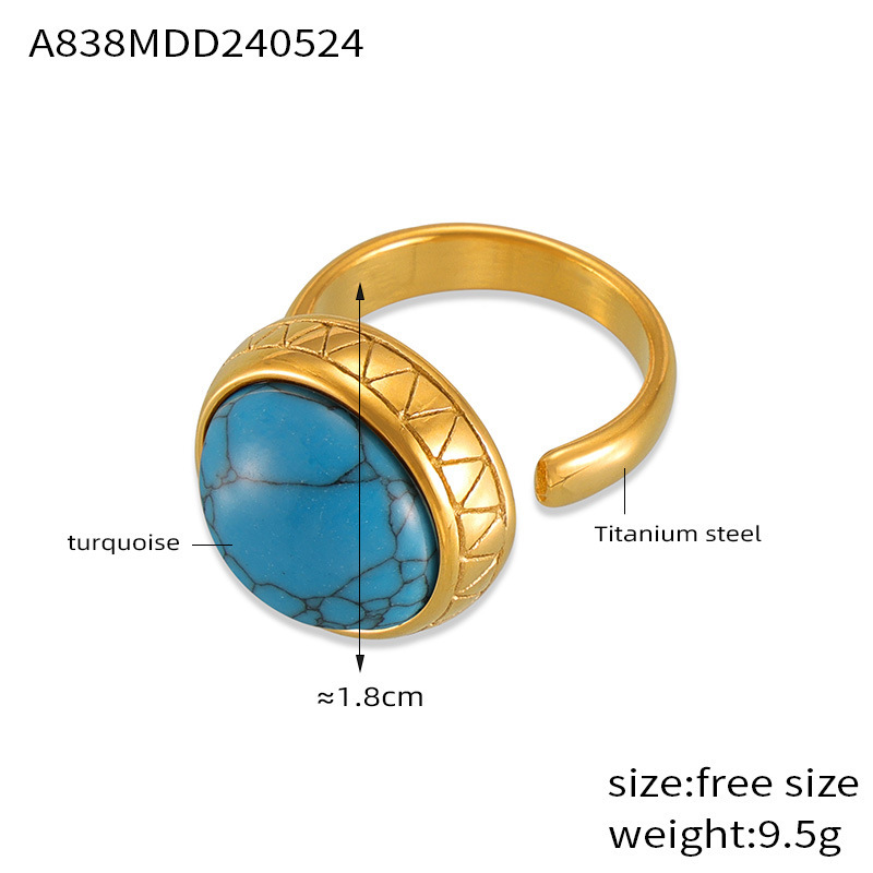 4:Golden blue turquoise