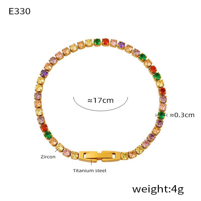 3:E330-Gold color zirconium