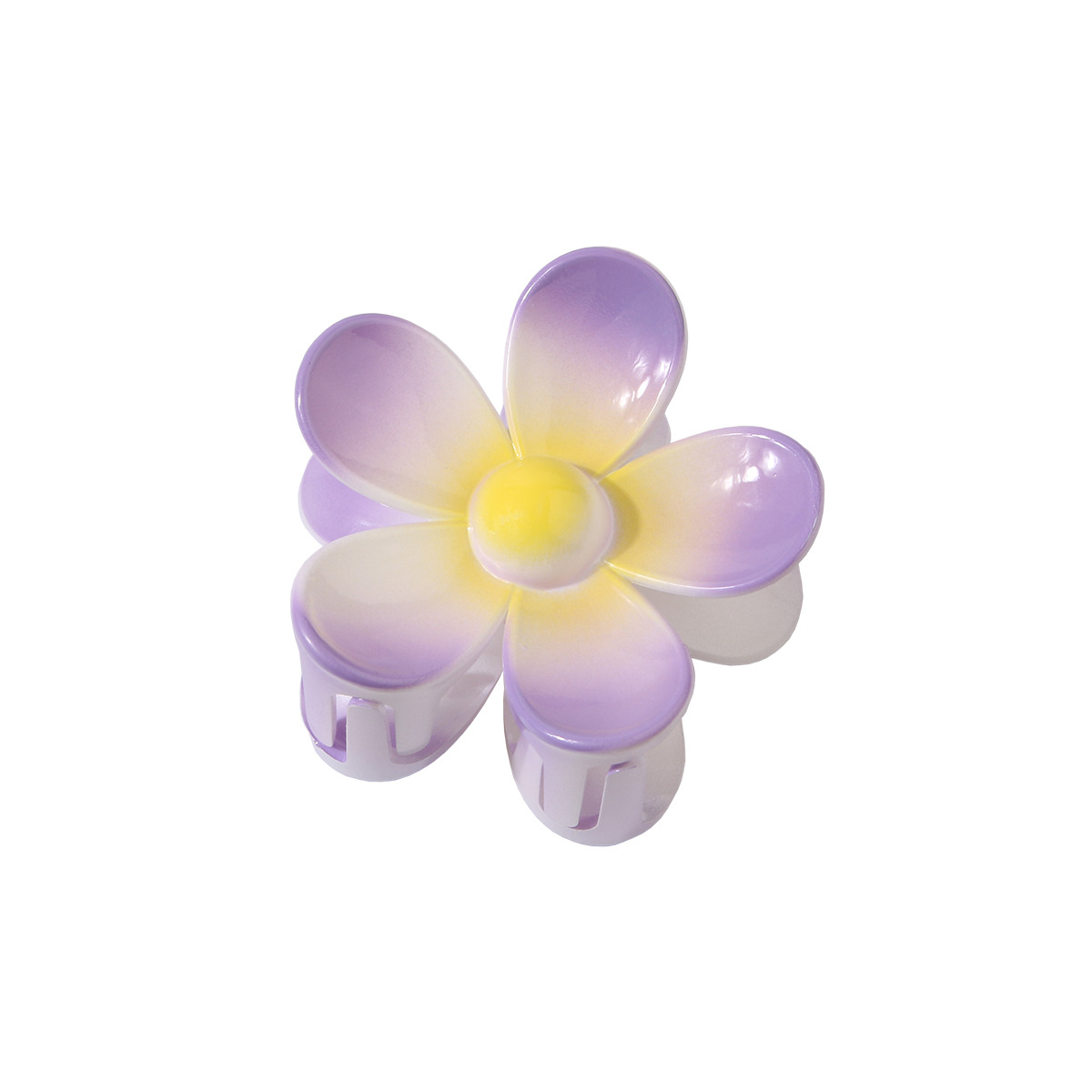 15:7.5CM five-petal flowers - purple