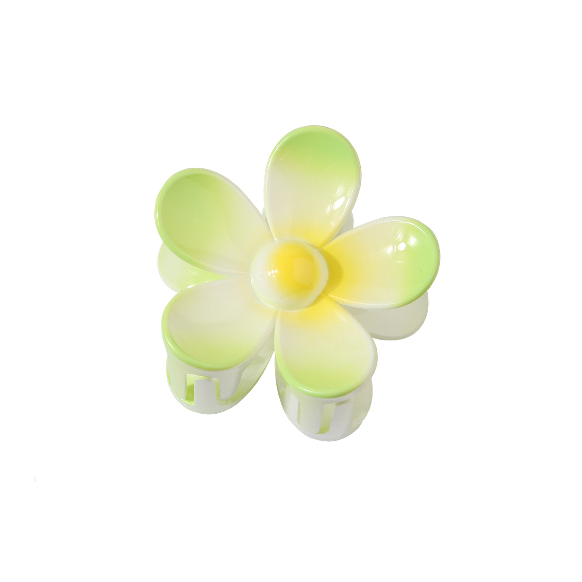 17:7.5CM five-petal flowers - green