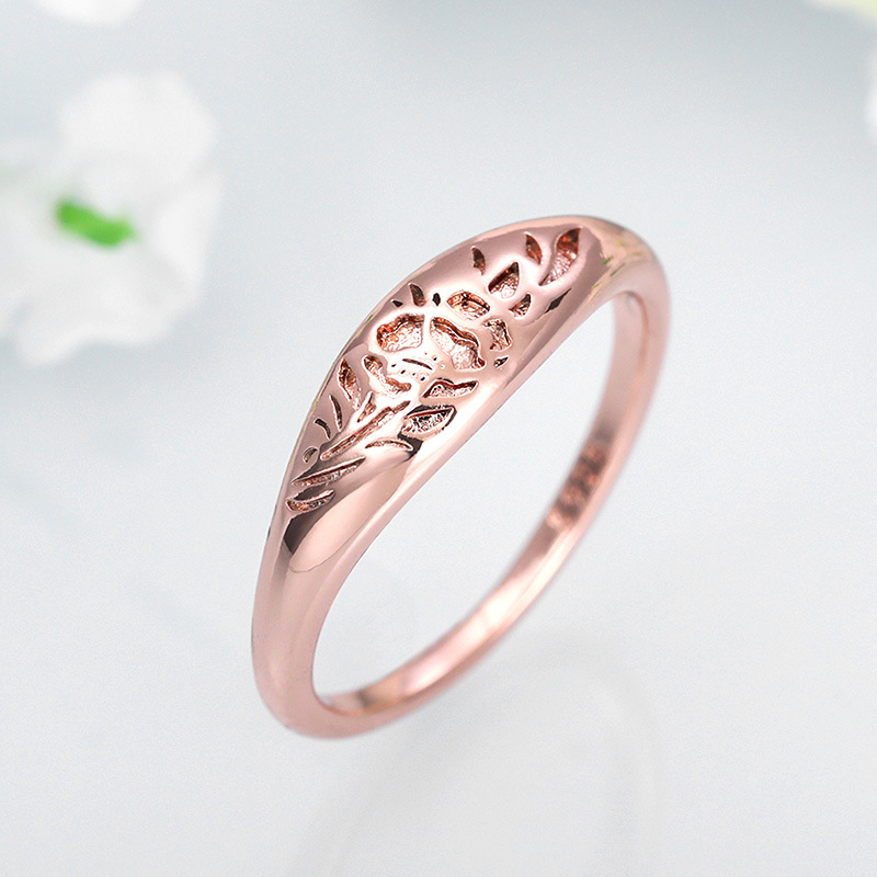 rose gold color US Size #6