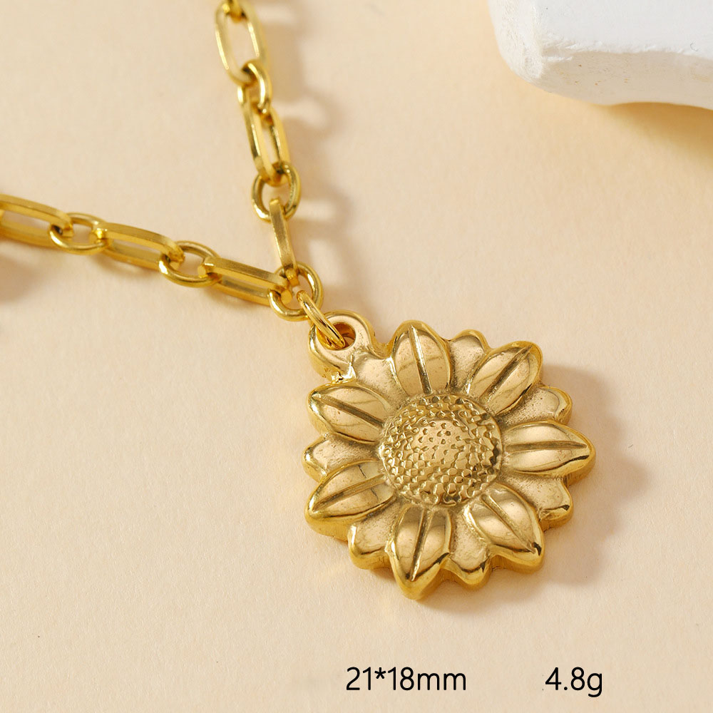 Sunflower pendant