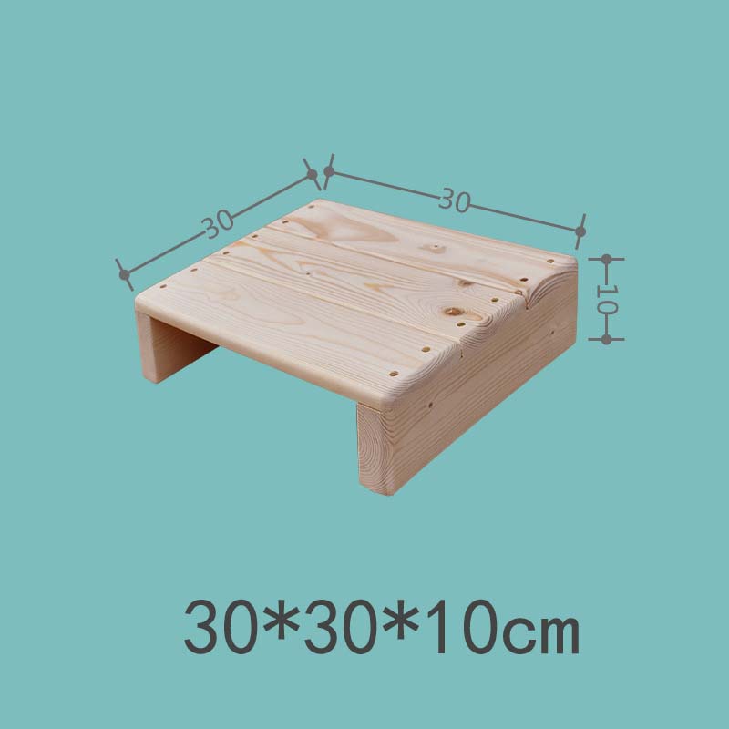 Log unpainted 30*30*10cm