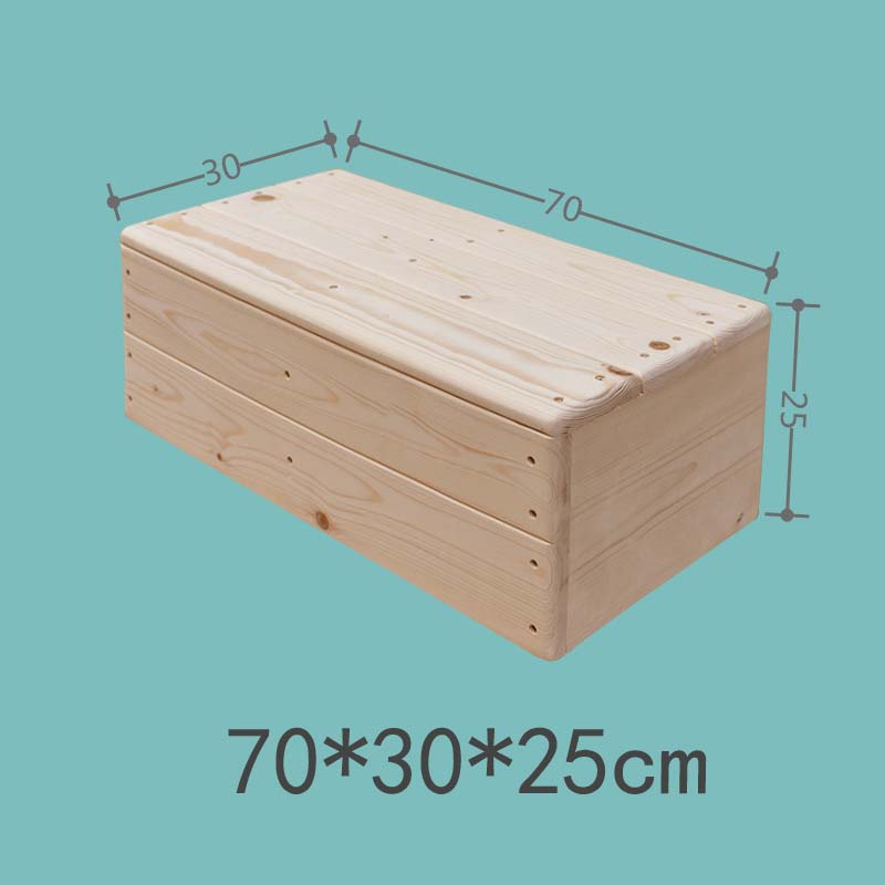 Log without paint 70*30*25cm side with baffles