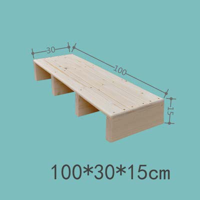 Log unpainted 100*30*15cm