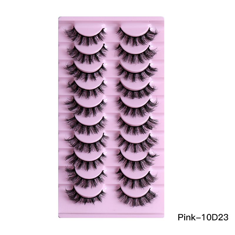 10 pairs Pink-10D23