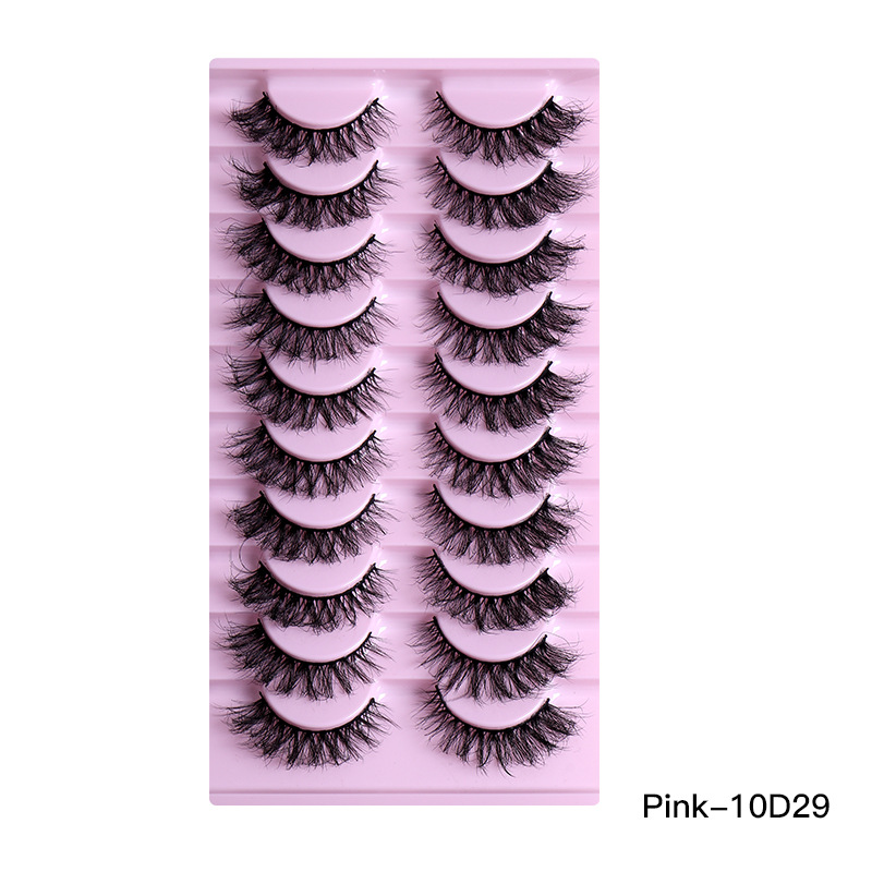 10 pairs Pink-10D29