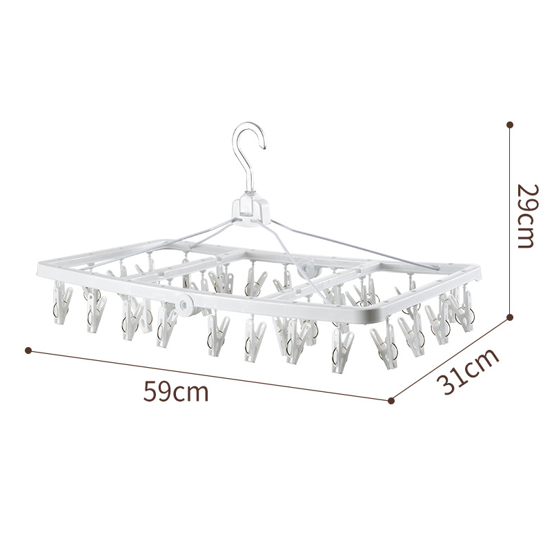 32 foldable drying rack ( white ordinary )