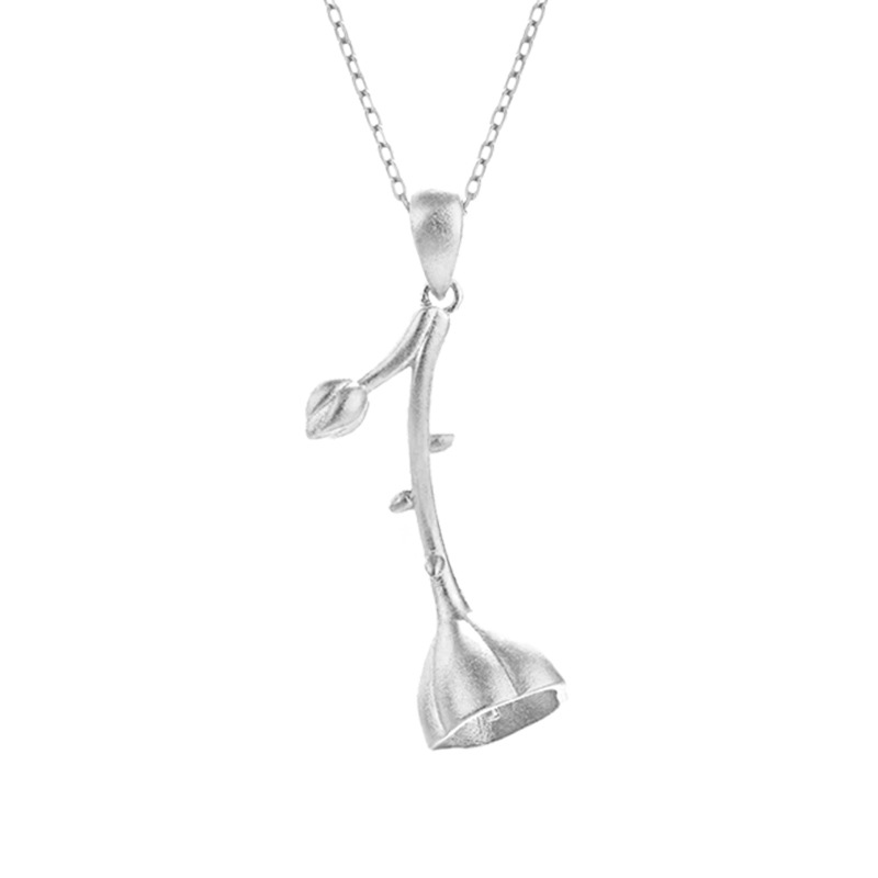 Pendant (including chain) - White Gold - Air suppo