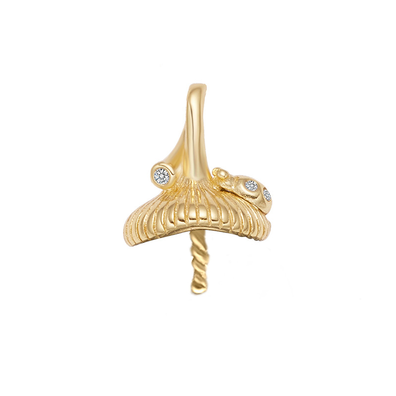 2:Pendant - Gold - Air support -8mm