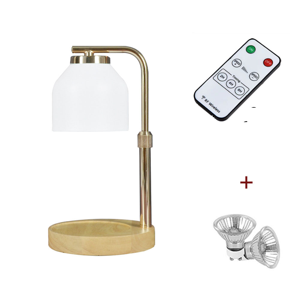 White cover   gold rod   log seat   multi-functional wireless remote control   2 bulbs