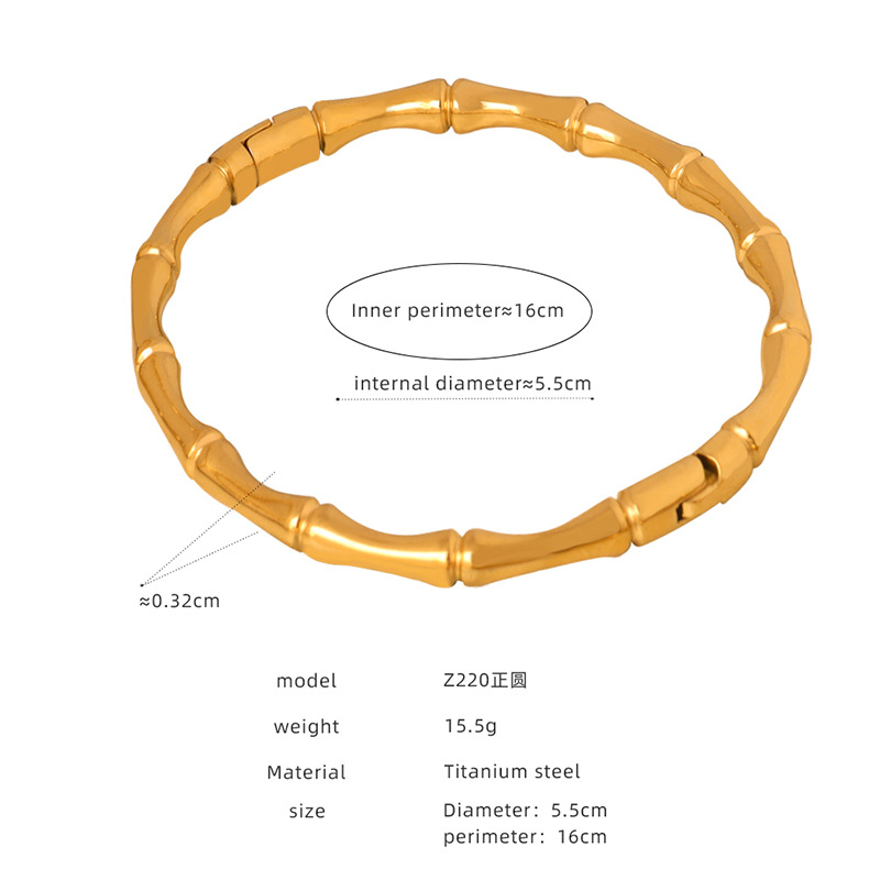 7:Z220- Round gold