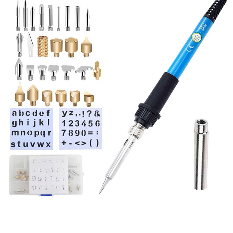 Adapter   temperature control electric soldering iron  28 sets