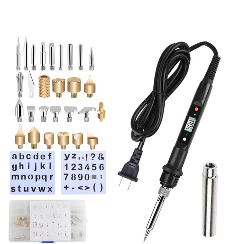 Adapter   digital display soldering iron  28 sets