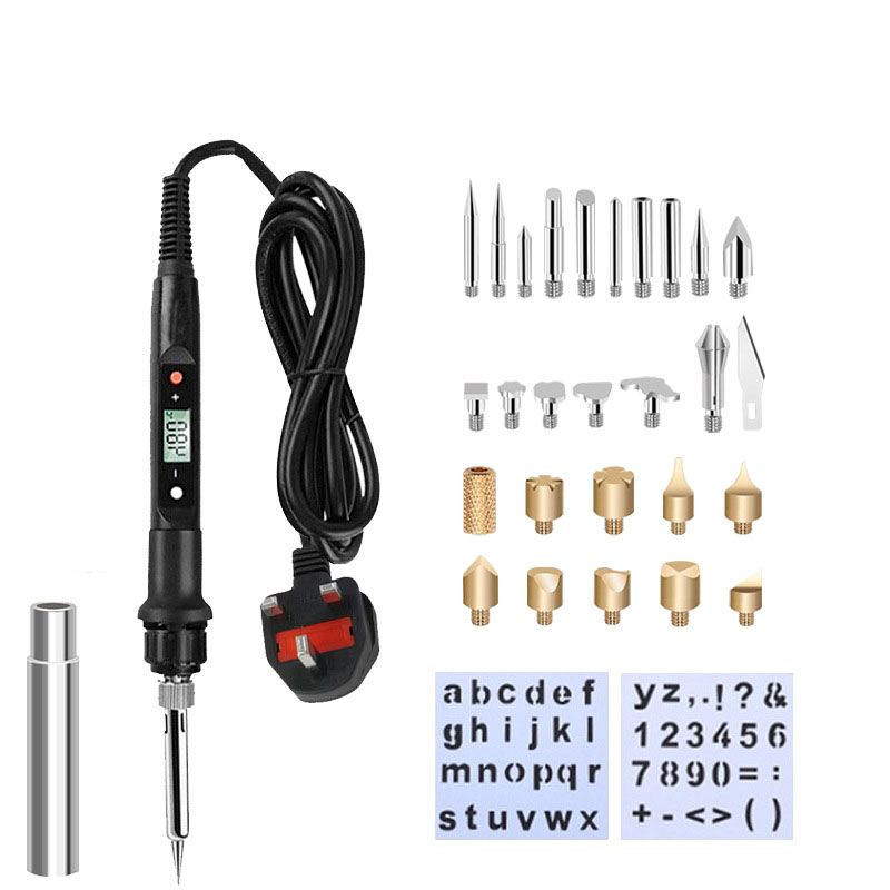 Adapter   British gauge digital display electric soldering iron  28 sets