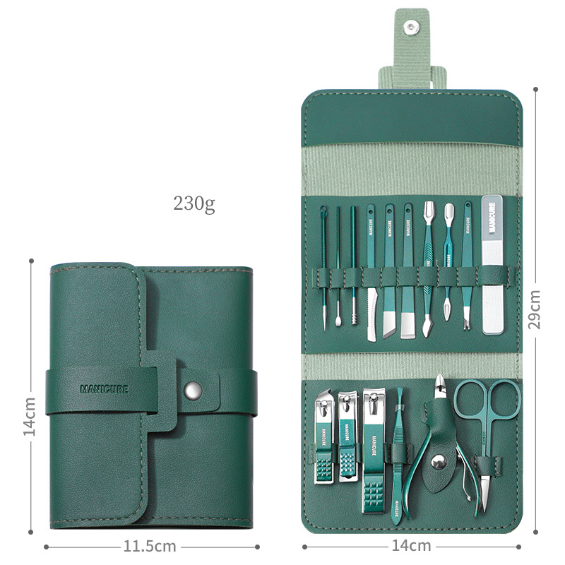 Classic - dark green 16 piece set