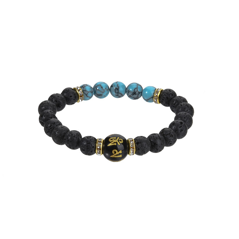 7:Lava beads blue