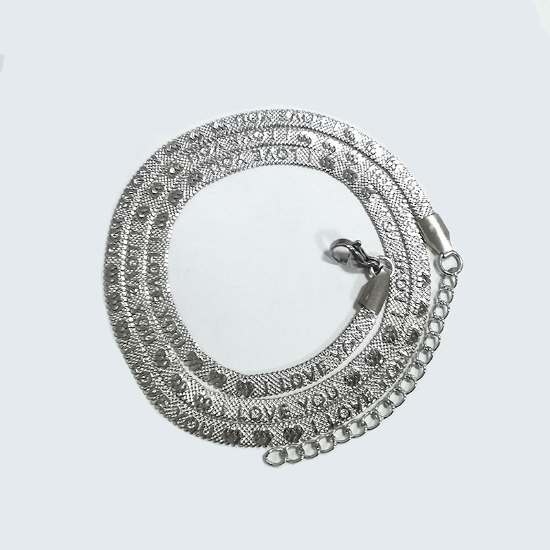 love steel 45cm tail chain 5cm