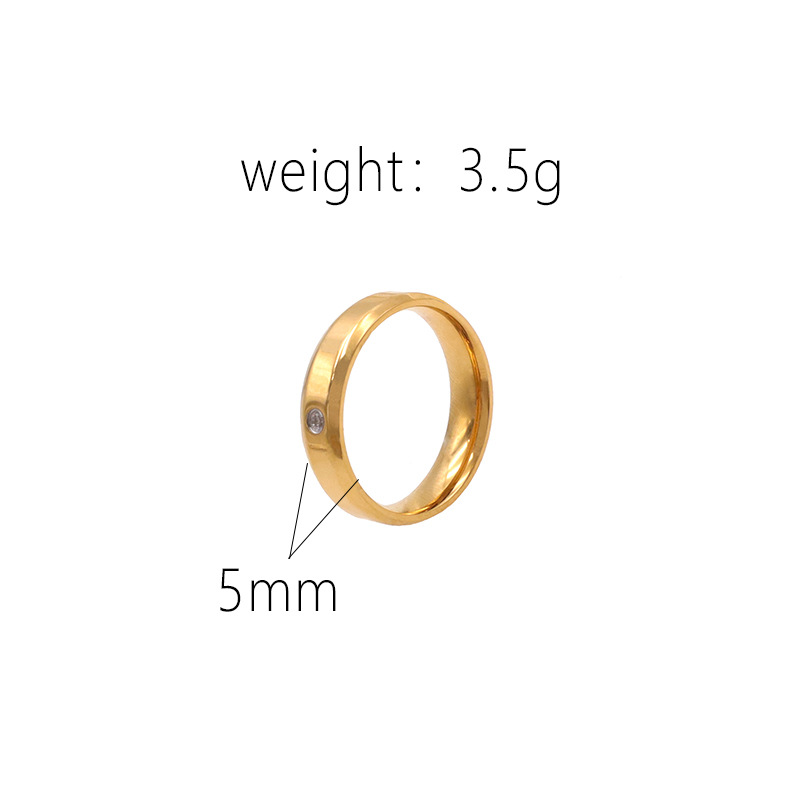 gold 5mm US Size #6