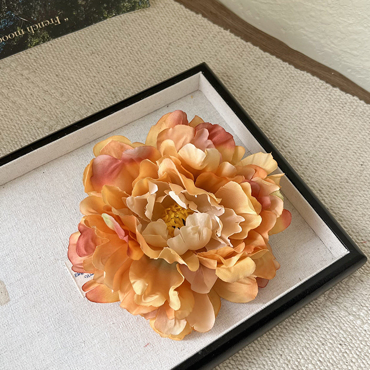 8:Orange peony