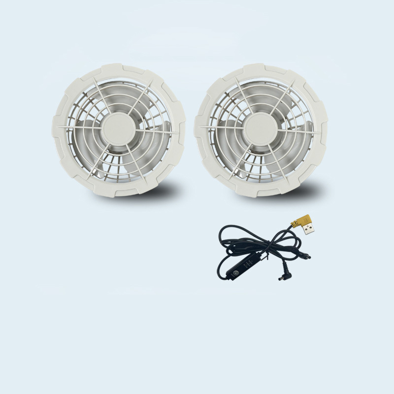 2 grey fan with usb cable 5V