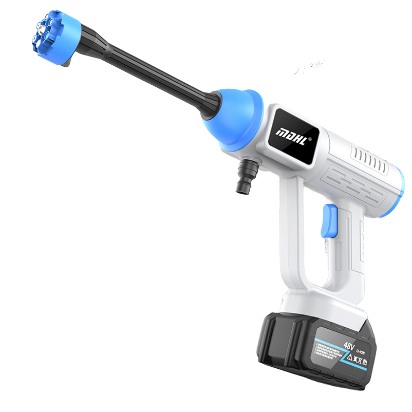 8109 high-pressure water gun blue and white   10 electric 48HV brush