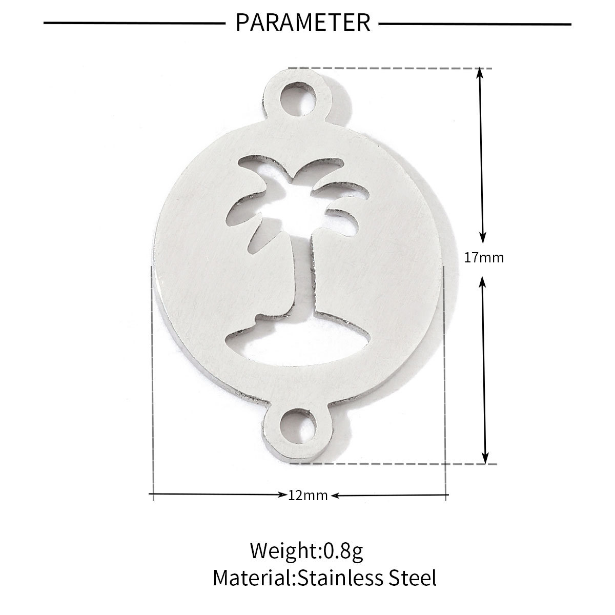 Steel coconut tree