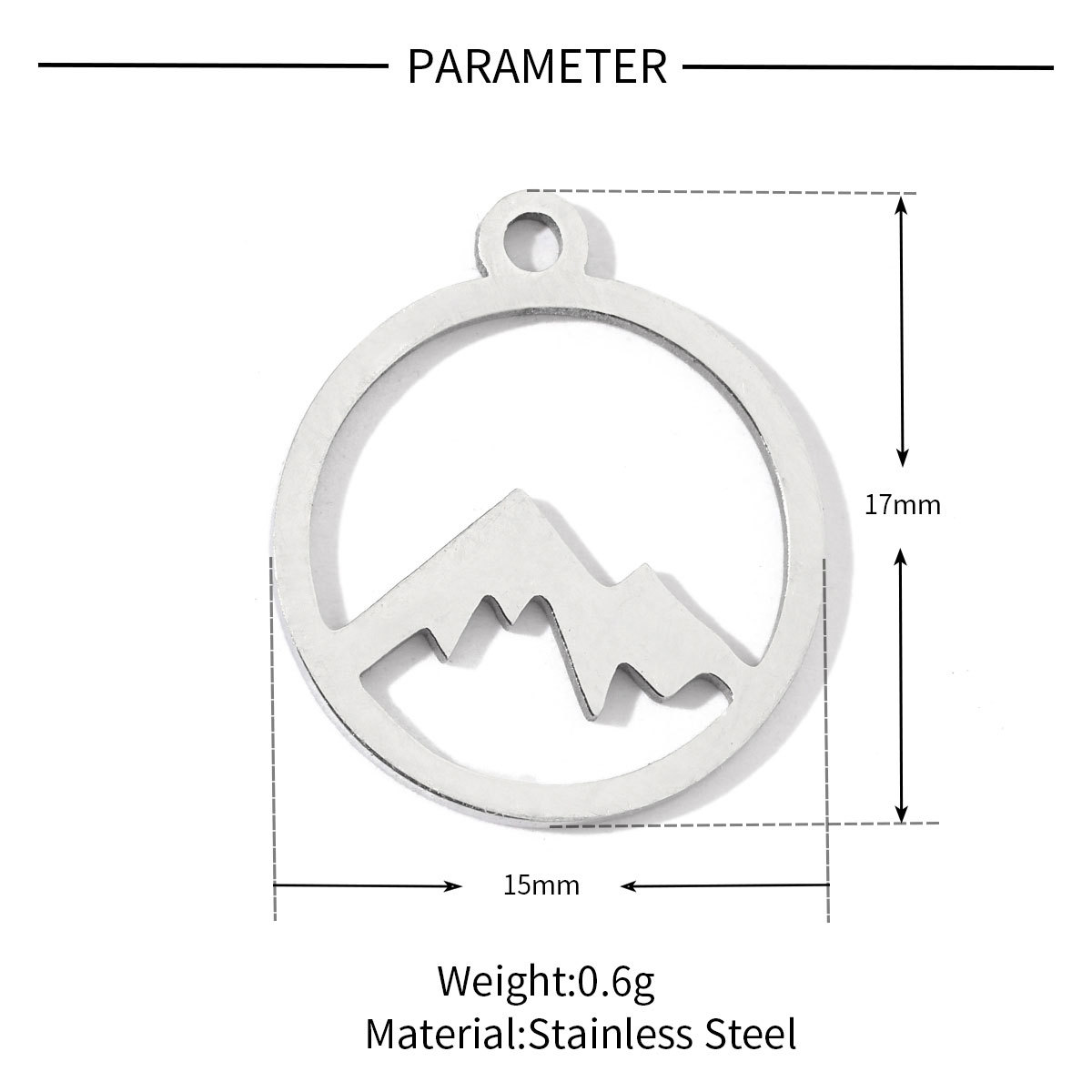 Steel-colored mountain peaks