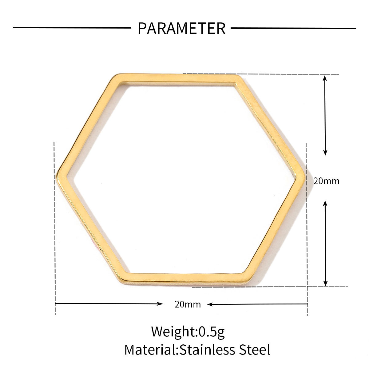 Golden hexagon