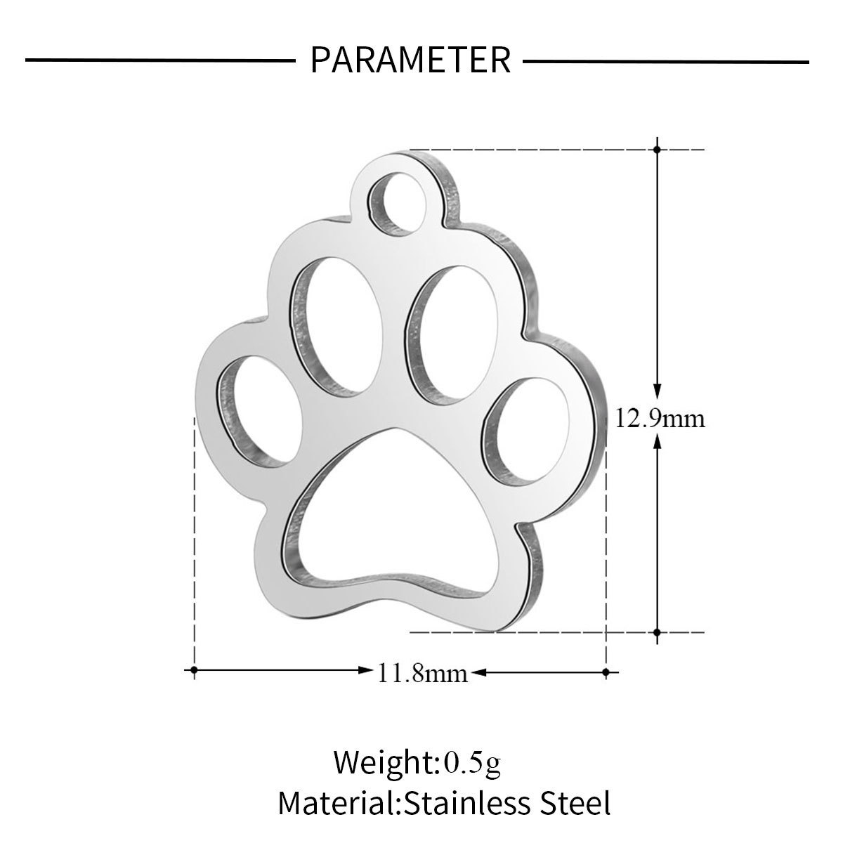 10:Dog paw