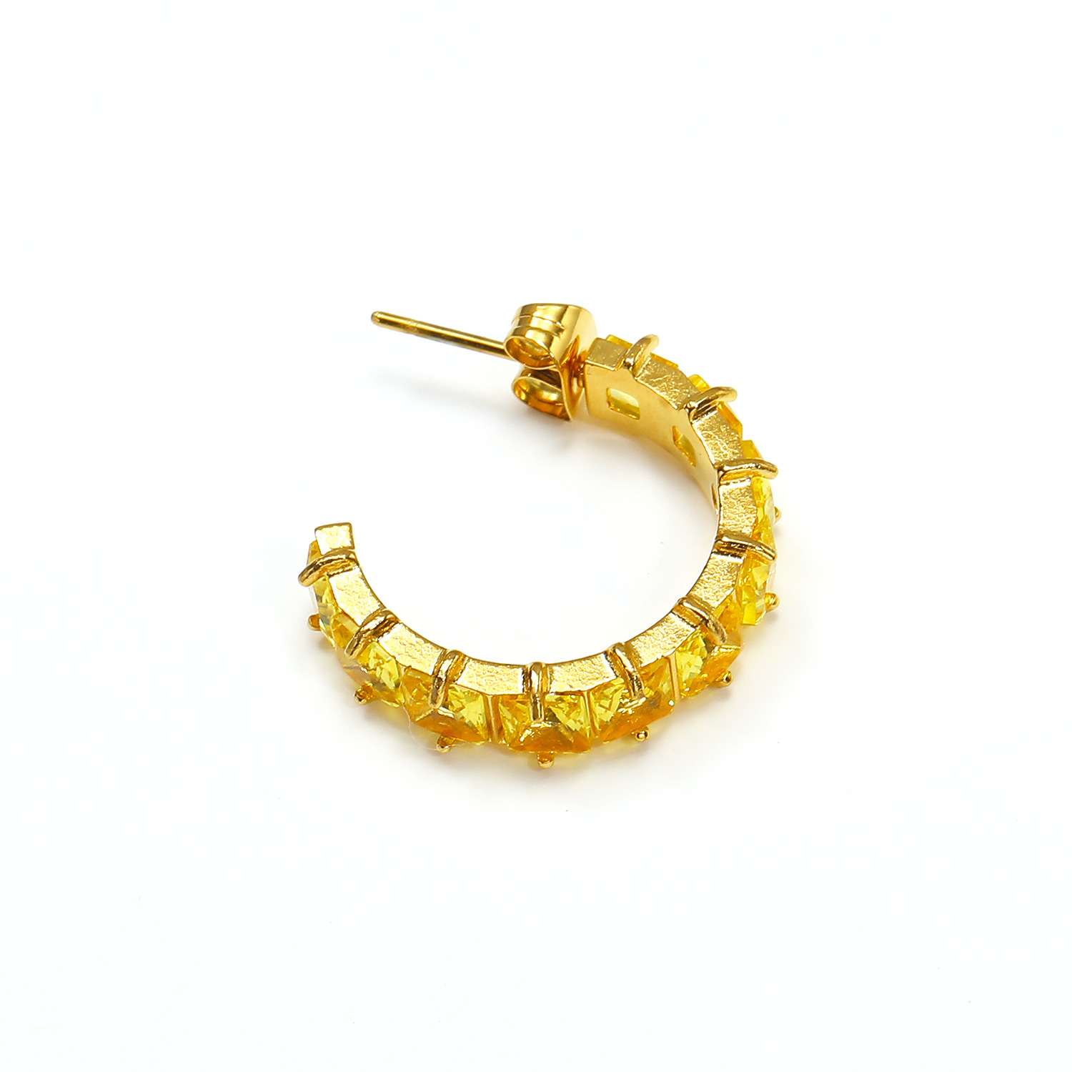 7:Gold yellow zircon